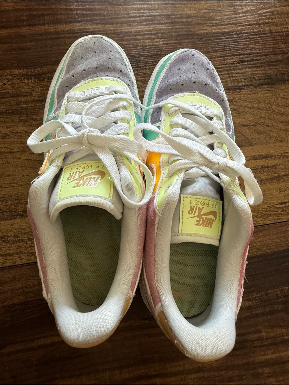 Nike Air Force 1 '07 LX Pastel Reveal Women's Sneakers Size 8.5- Retired - Picture 11 of 16